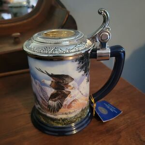 Franklin Mint Collectible Tankard Beer Stein